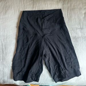 Aerie Offline Black Bike Shorts